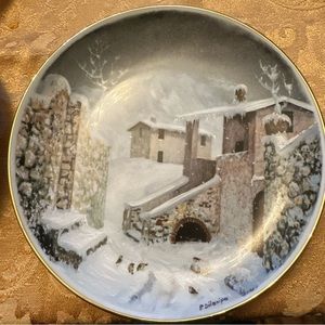 Vintage collectible “Winter Scene” from Germany